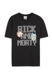 C&A T-Shirt-Rick and Morty, Schwarz, Größe: XS
