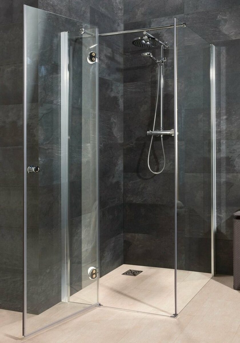 Bild 1 von maw by GEO Eckdusche Relax Special, BxT: 90x90 cm, Sicherheitsglas, mit Drehtür