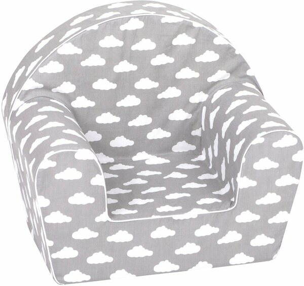 Bild 1 von Knorrtoys® Sessel Grey White Clouds, für Kinder, Made in Europe