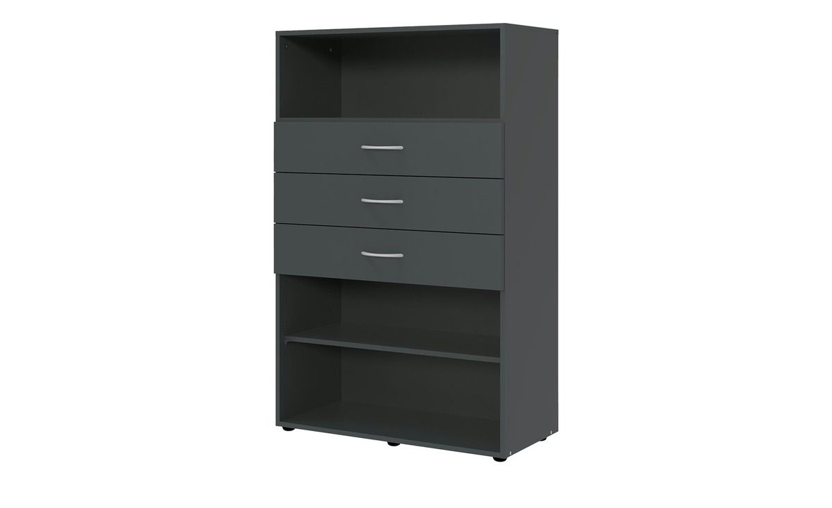 Bild 1 von Regal  Multischrank-System ¦ grau ¦ Maße (cm): B: 80 H: 126 T: 40 Regale > Wandregale - Sconto