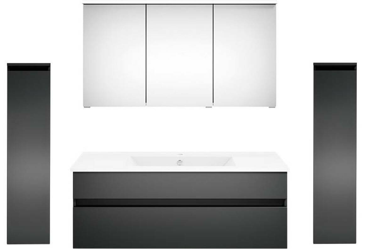 Bild 1 von Puris Badkombination GET2YOU 21, Holznachbildung