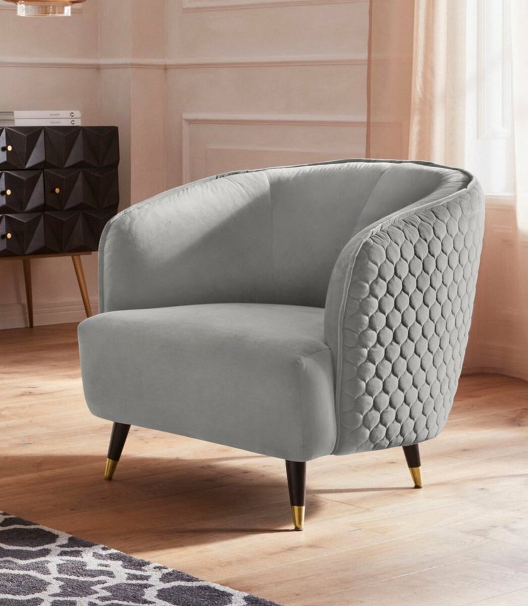 Bild 1 von Guido Maria Kretschmer Home&Living Sessel Oradea, mit eleganter Steppung auf Rückseite der Rückenlehne