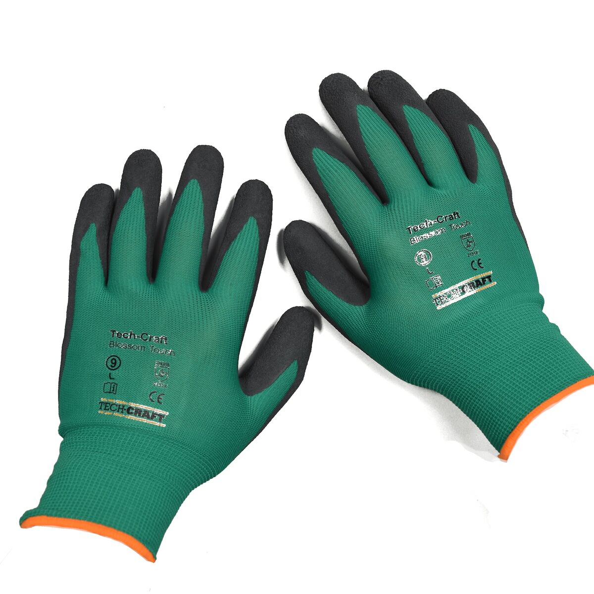 Bild 1 von TECH-CRAFT® Gartenhandschuh "Blossom Touch" Gr. 9 10x 3 Paar Gartenhandschuh L