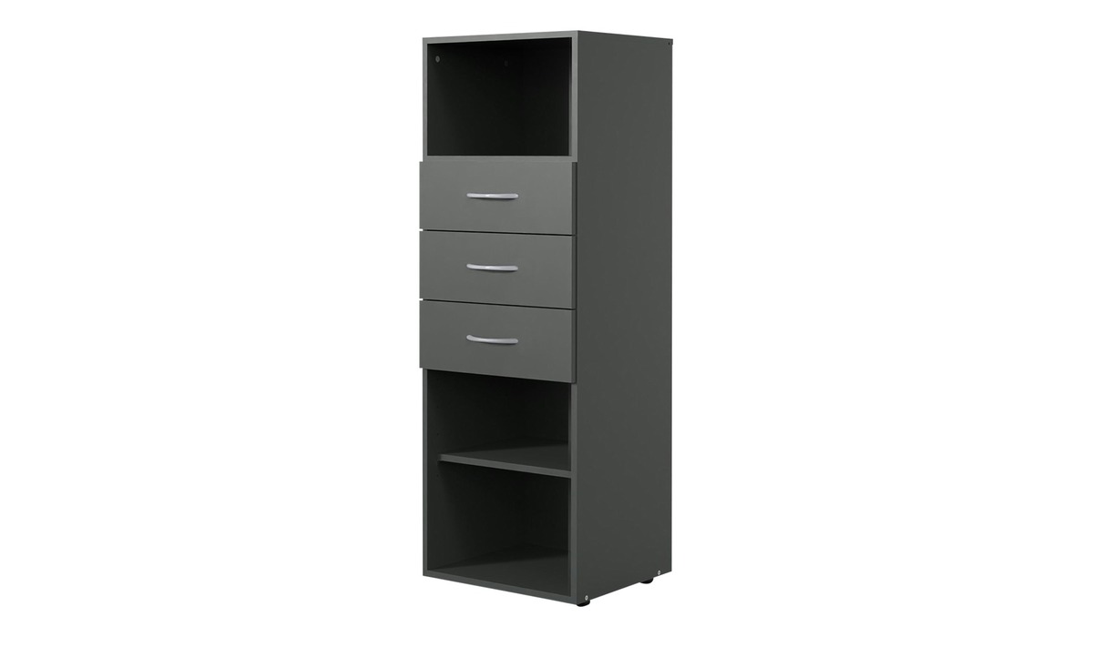 Bild 1 von Regal  Multischrank-System ¦ grau ¦ Maße (cm): B: 30 H: 126 T: 40 Regale > Wandregale - Sconto