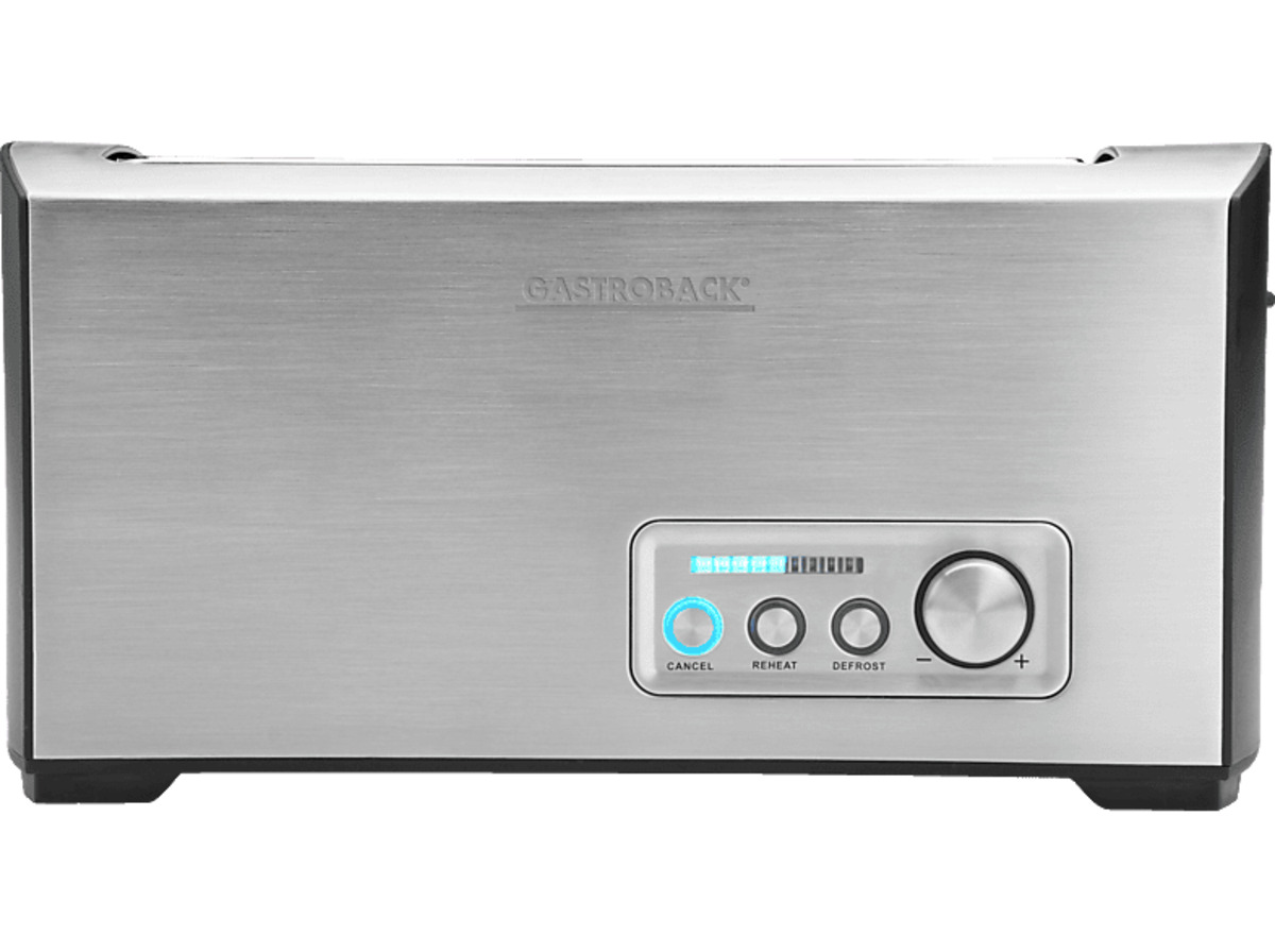 Bild 1 von GASTROBACK 42398 Pro 4S Toaster Edelstahl (1500 Watt, Schlitze: 2)