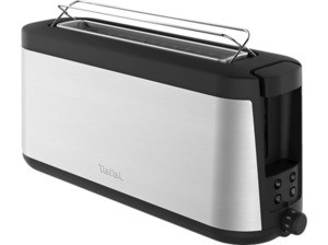 TEFAL TL 4308 Element Toaster Edelstahl/Schwarz (1000 Watt, Schlitze: 1)