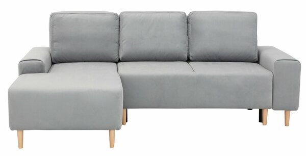 Bild 1 von INOSIGN Ecksofa Samu, wahlweise mit Bettfunktion und Bettkasten, Grau