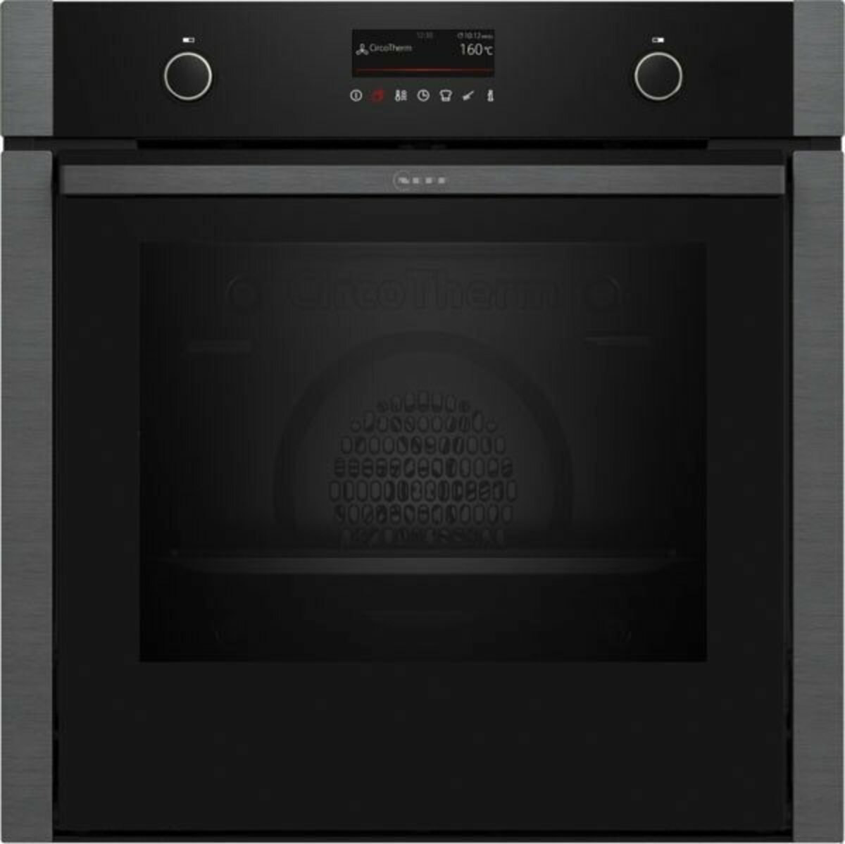 Bild 1 von NEFF Backofen N 50 B6ACP7AG0, mit Teleskopauszug nachrüstbar, Pyrolyse-Selbstreinigung, voll versenkbare Backofentür dank Hide®