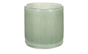 Teelichtglas ¦ grün ¦ Glas  ¦ Maße (cm): H: 8,5  Ø: [8.3] Dekoration > Kerzen & Lichter > Teelichthalter - Sconto
