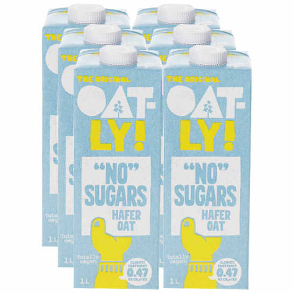 Bild 1 von Oatly Haferdrink zuckerfrei, 6er Pack