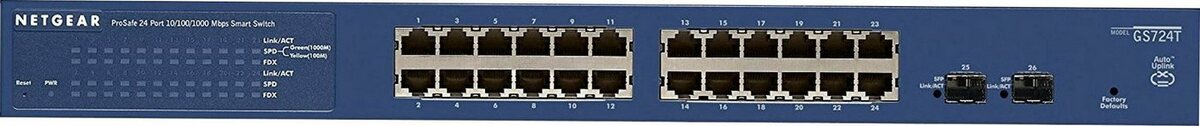 Bild 1 von NETGEAR GS724T-400EUS Netzwerk-Switch