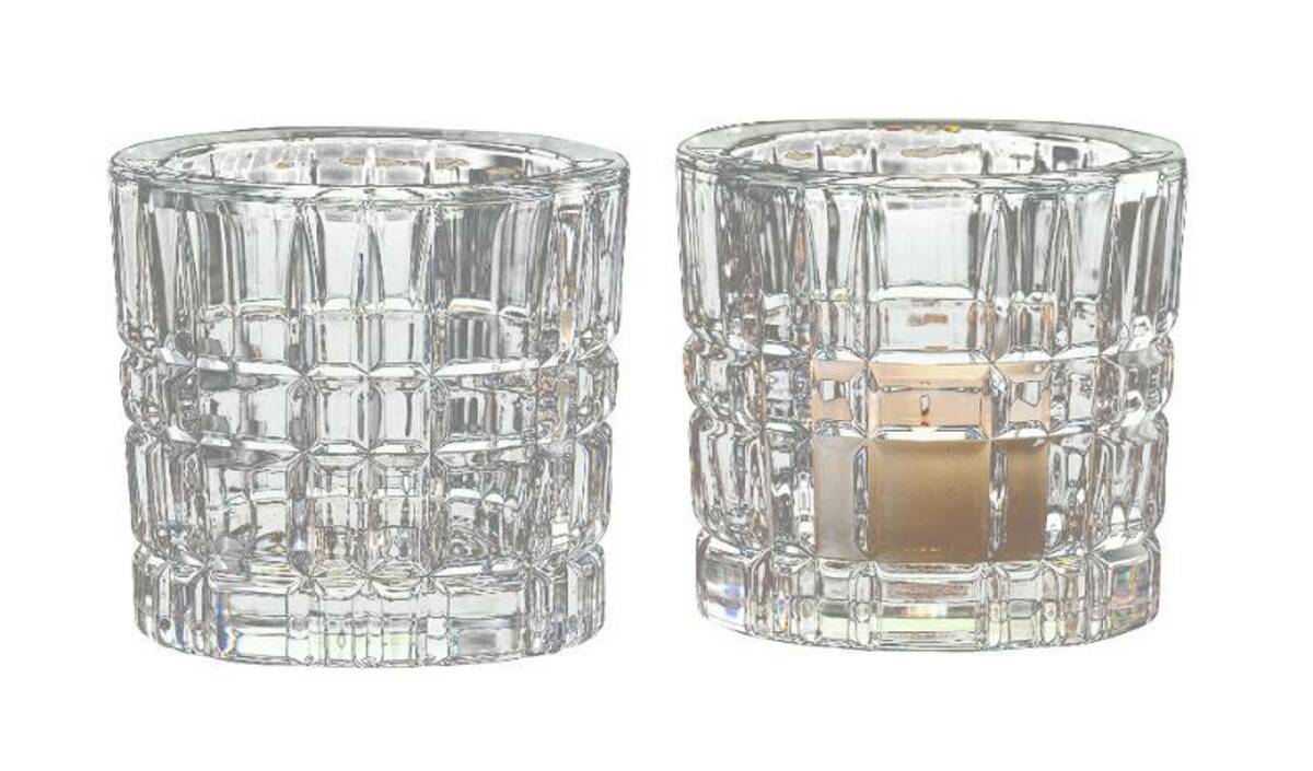 Bild 1 von Nachtmann Teelichterhalter 2er Set SQUARE, Kristallglas