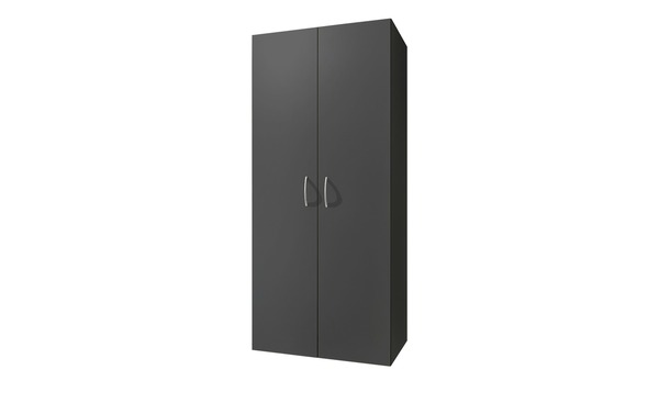 Bild 1 von Schrank 2-türig  Multischrank-System ¦ grau ¦ Maße (cm): B: 70 H: 185 T: 40 Schränke > Kleiderschränke > Drehtürenschränke - Sconto