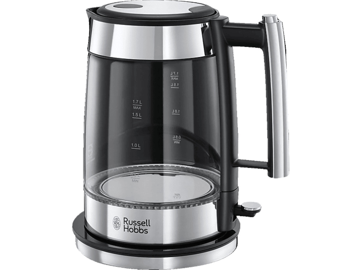 Bild 1 von RUSSELL HOBBS 23830-70 Elegance Wasserkocher, Edelstahl/Schwarz