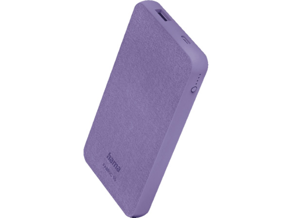 Bild 1 von HAMA Fabric 10 Powerbank 10000 mAh Paisley Purple