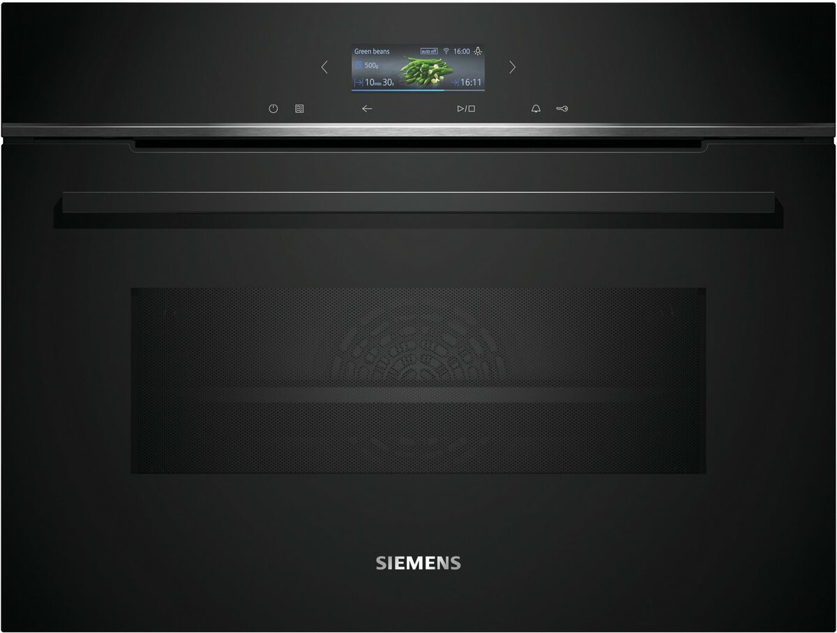 Bild 1 von SIEMENS Backofen mit Mikrowelle iQ700 CM724G1B1, Hydrolyse