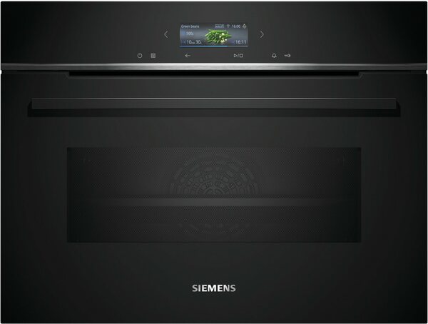 Bild 1 von SIEMENS Backofen mit Mikrowelle iQ700 CM724G1B1, Hydrolyse