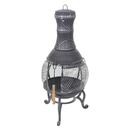 Bild 1 von Terrassenofen MCW-F71, Feuerstelle Terrassenkamin Gartenkamin Gartenofen, Gusseisen 11,7kg 91x42x42cm