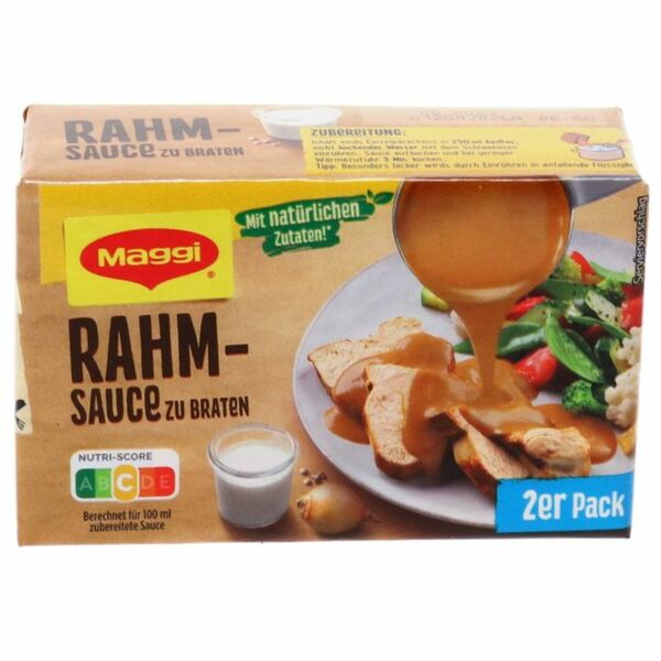 Bild 1 von Maggi 2 x Rahm-Sauce zu Braten, 2er Pack