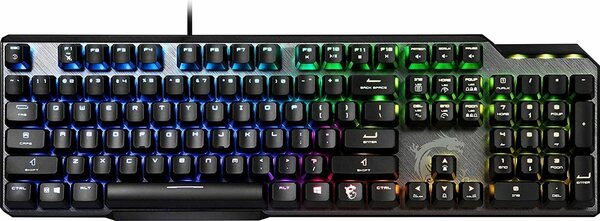 Bild 1 von MSI Vigor GK50 Elite Box White Gaming-Tastatur (RGB-Beleuchtung pro Taste)