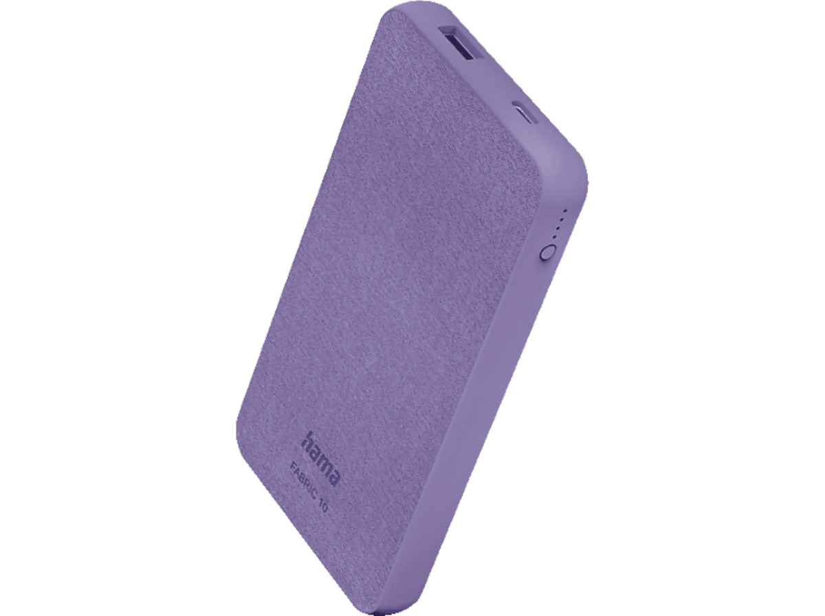 Bild 1 von HAMA Fabric 10 Powerbank 10000 mAh Paisley Purple