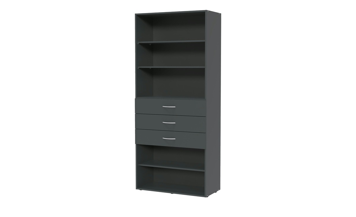 Bild 1 von Regal  Multischrank-System ¦ grau ¦ Maße (cm): B: 80 H: 185 T: 40 Regale > Wandregale - Sconto