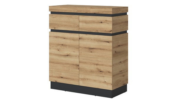 Bild 1 von Schuhkommode  Corte ¦ holzfarben ¦ Maße (cm): B: 100,6 H: 116 T: 45 Flur- & Dielenmöbel > Schuhschränke - Sconto