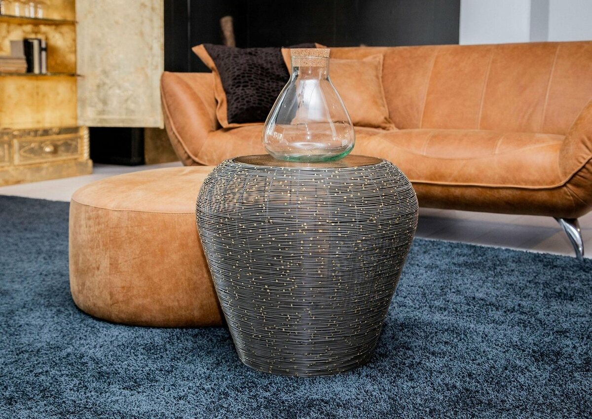 Bild 1 von Gutmann Factory Beistelltisch 65763, mit dekorativen goldfarbenen Details