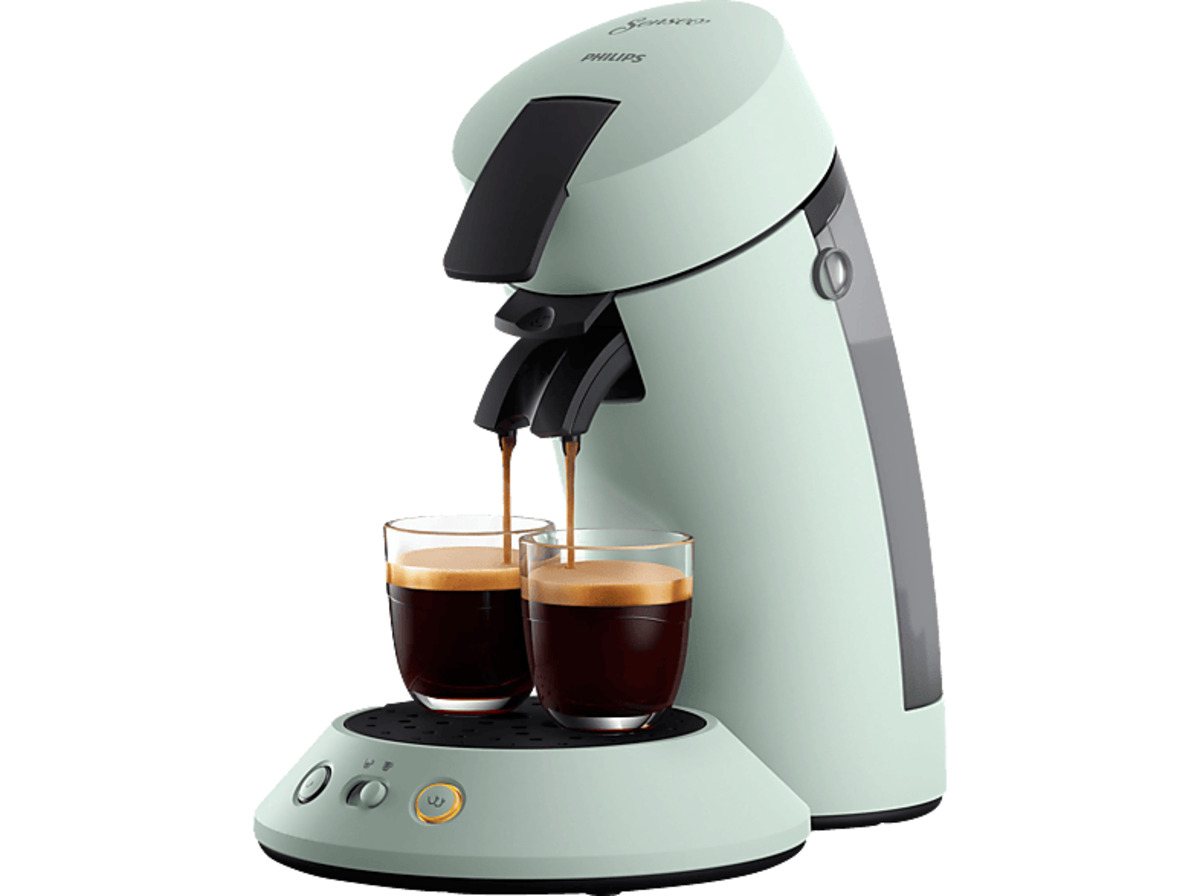 Bild 1 von PHILIPS SENSEO® CSA210/20 Original Plus 2-Tassen-Funktion, Milder oder starker Kaffee, 0.7L Wassertank, Padmaschine, Mint