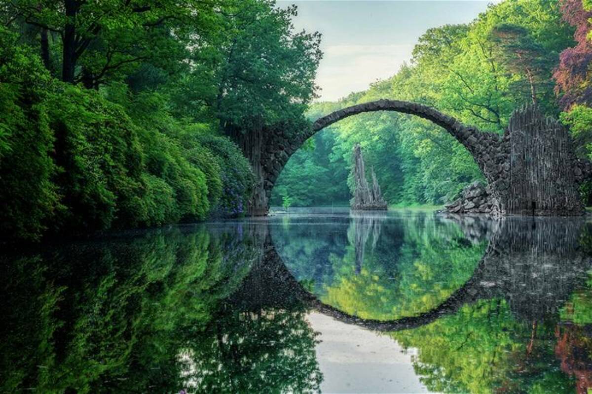 Bild 1 von Kollektion Wiedemann Bild &quot;RAKOTZBRÜCKE&quot;,...