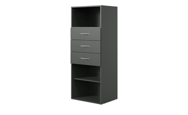 Bild 1 von Regal  Multischrank-System ¦ grau ¦ Maße (cm): B: 50 H: 126 T: 40 Regale > Wandregale - Sconto
