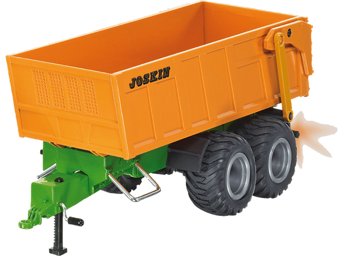 Bild 1 von SIKU 6780 Tandem-Achs-Anhänger, Grün/Orange