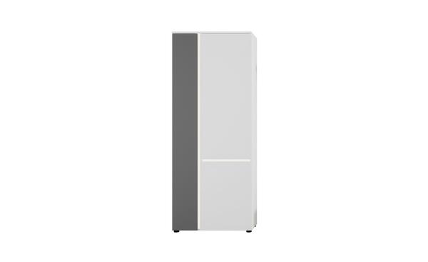 Bild 1 von Garderobenschrank ¦ weiß ¦ Maße (cm): B: 75 H: 190 T: 37 Flur- & Dielenmöbel > Garderobenschränke - Sconto