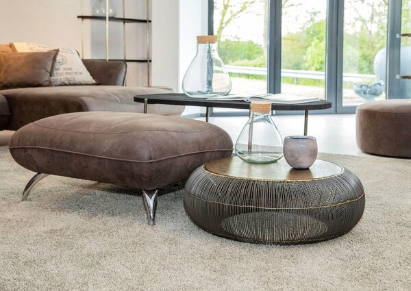 Bild 1 von Gutmann Factory Couchtisch 65757, mit dekorativen goldfarbenen Details