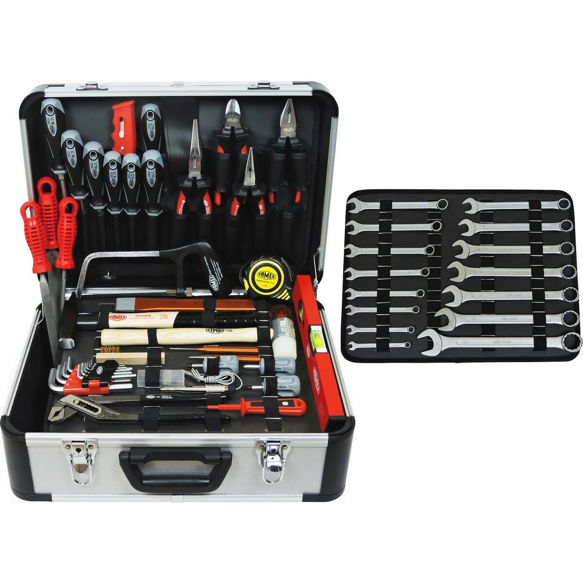 Bild 1 von FAMEX 720-88 Profi Werkzeugkoffer mit Werkzeug Set