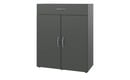 Bild 1 von Kommode  Multischrank-System ¦ grau ¦ Maße (cm): B: 80 H: 98 T: 48 Kommoden & Sideboards > Kommoden - Sconto