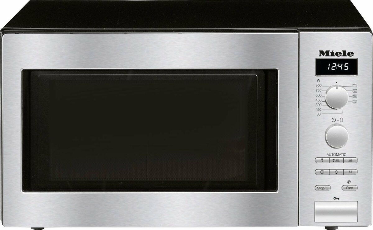 Bild 1 von Miele Mikrowelle M 6012 SC mit Automatikprogrammen, Grill, Mikrowelle, 26 l