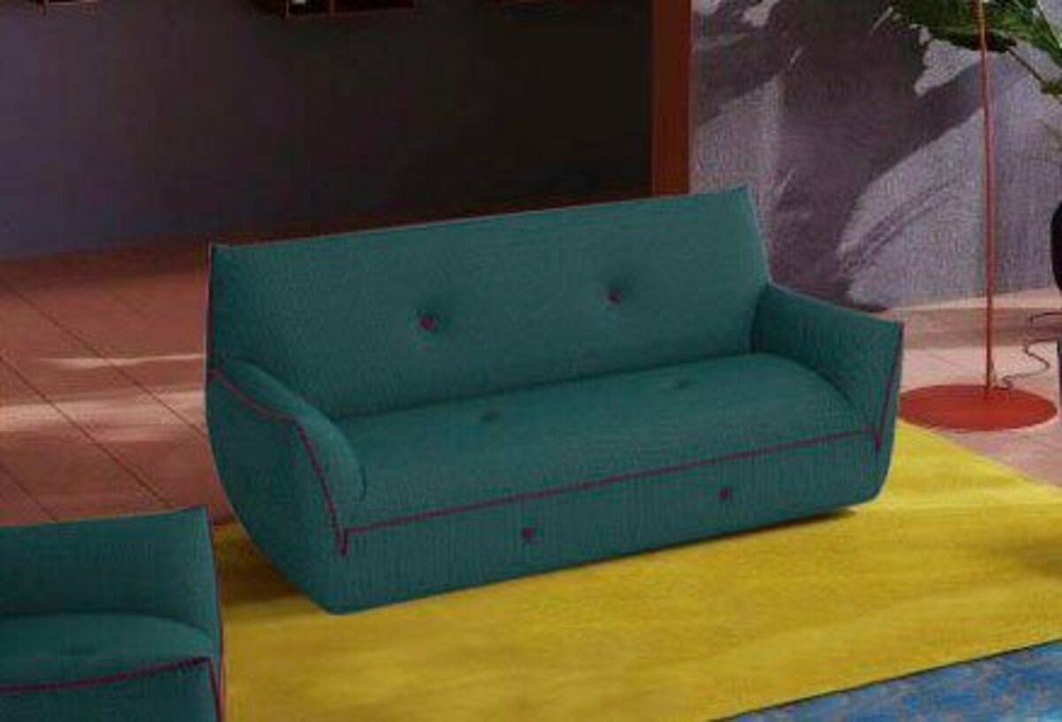 Bild 1 von Egoitaliano Polstergarnitur Yuki, Set, bestehend aus einem 2,5- und einem 2-Sitzer, mit innovativen, Grün