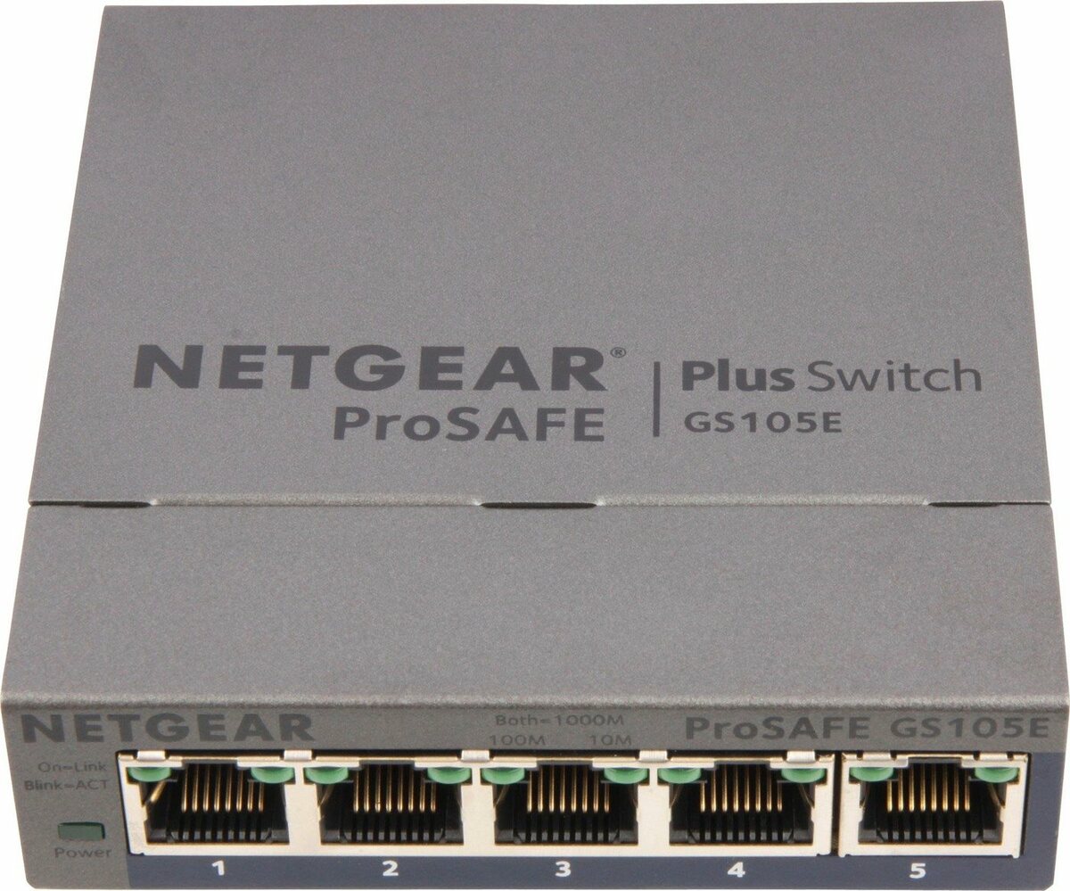 Bild 1 von NETGEAR GS105E v2 Netzwerk-Switch