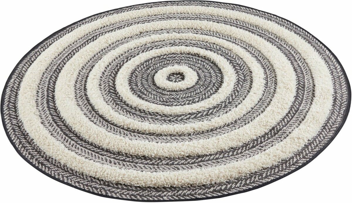 Bild 1 von Teppich Nador, HANSE Home, rund, Höhe: 22 mm, Vintage, Teppich, 3D Effekt, Ethno, Wohnzimmer, Schlafzimmer, Flur