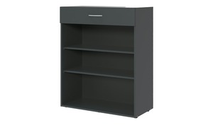 Regal  Multischrank-System ¦ grau ¦ Maße (cm): B: 80 H: 98 T: 40 Regale > Wandregale - Sconto