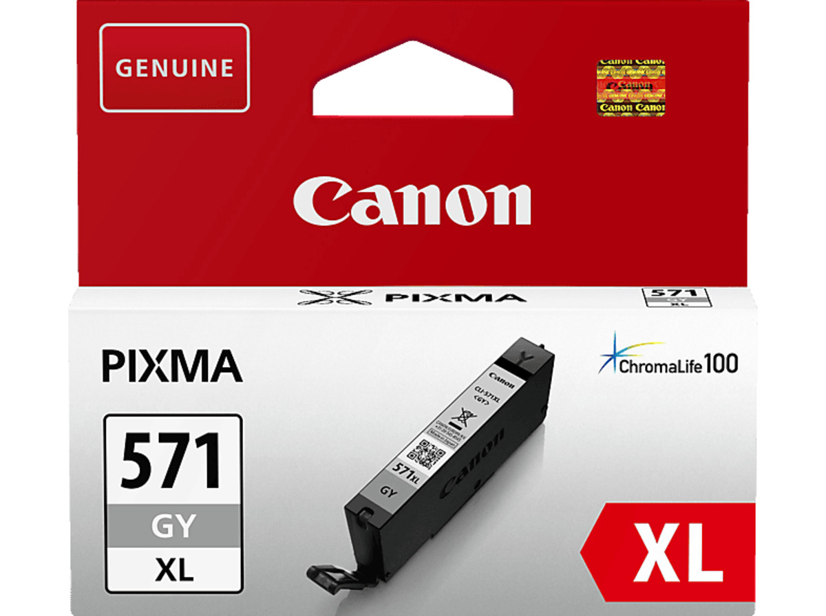 Bild 1 von CANON CLI 571XL GY Tintenpatrone Grau (0335C001)