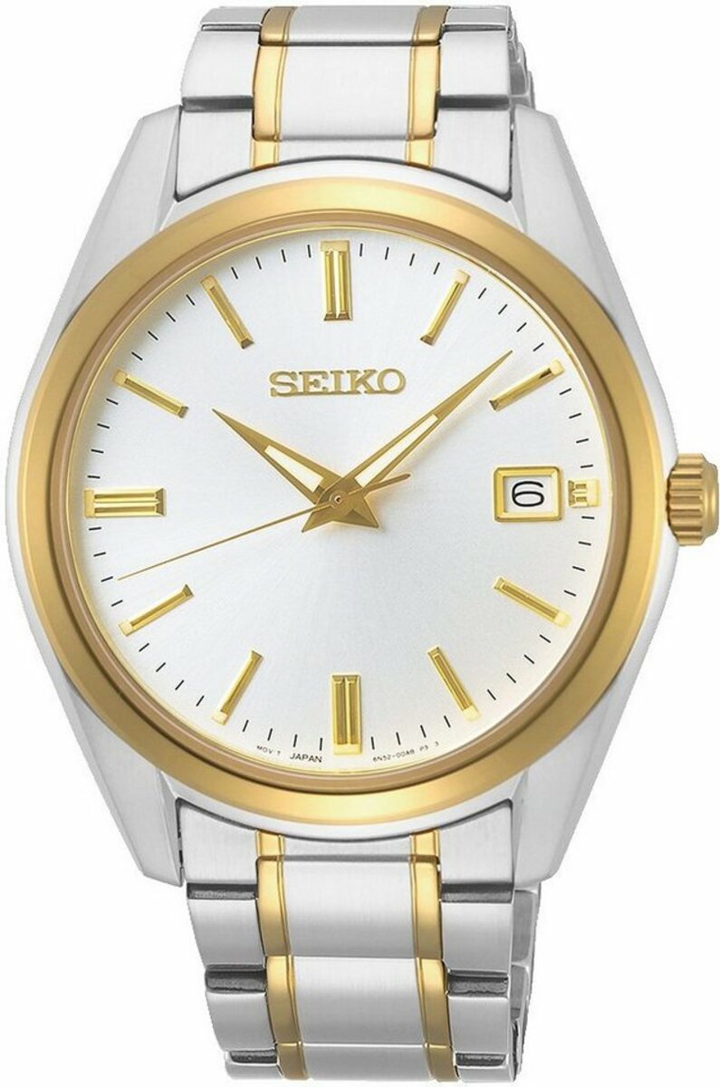 Bild 1 von Seiko Quarzuhr Herren Quarz Saphirglas, SUR312P1