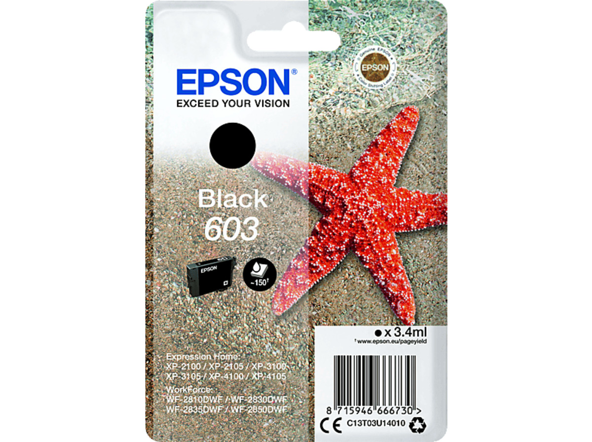 Bild 1 von EPSON Original Schwarz (C13T03U14010)