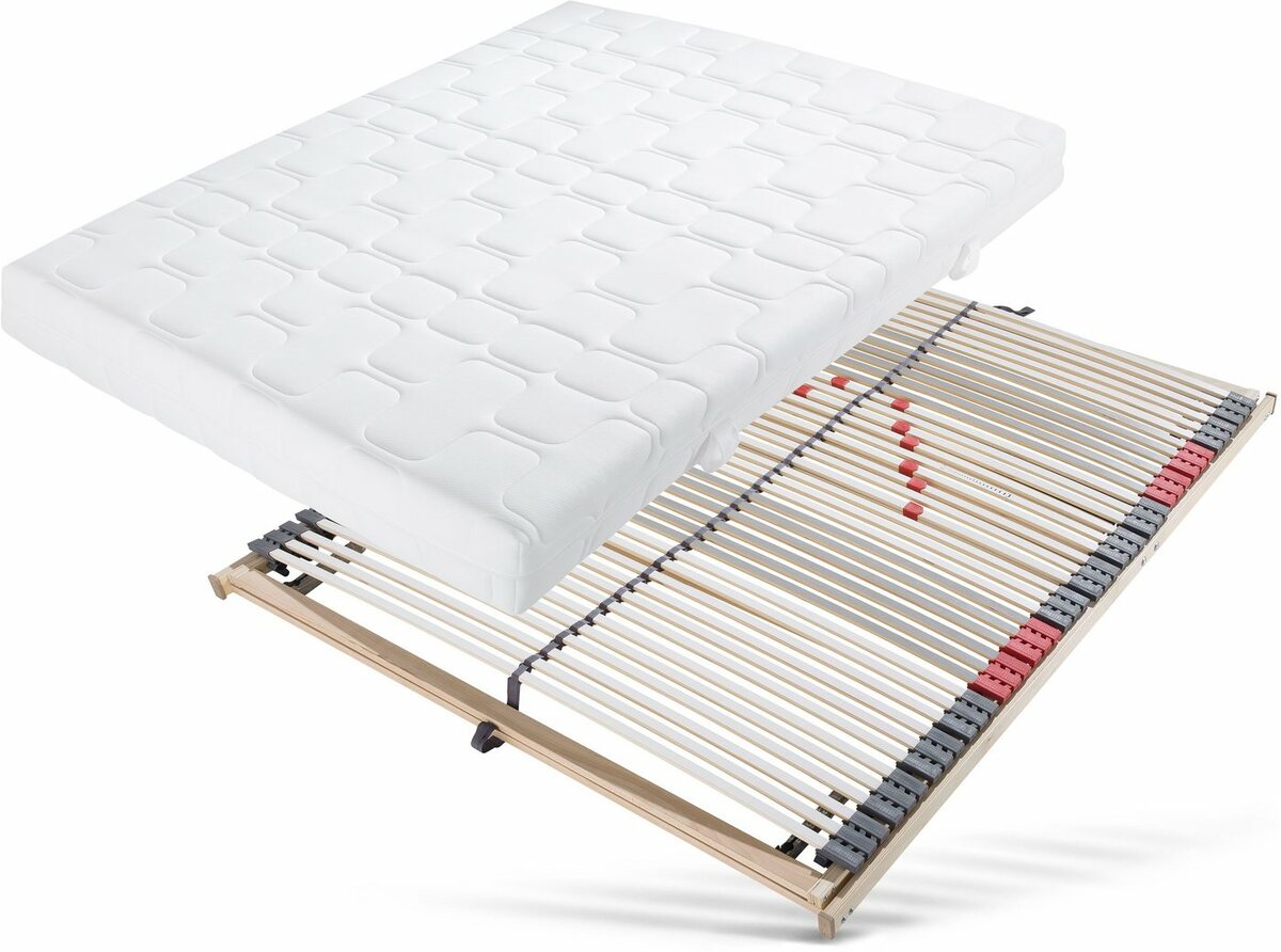 Bild 1 von Komfortschaummatratze + Lattenrost »Xtra Class M & Ultraflex KF«, Beco, (Set), Auch für höchste Belastungen geeignet