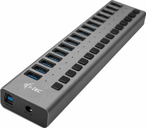I-TEC USB 3.0 Charging HUB 16port + Power Adapter 90 W USB-Ladegerät (1-tlg)
