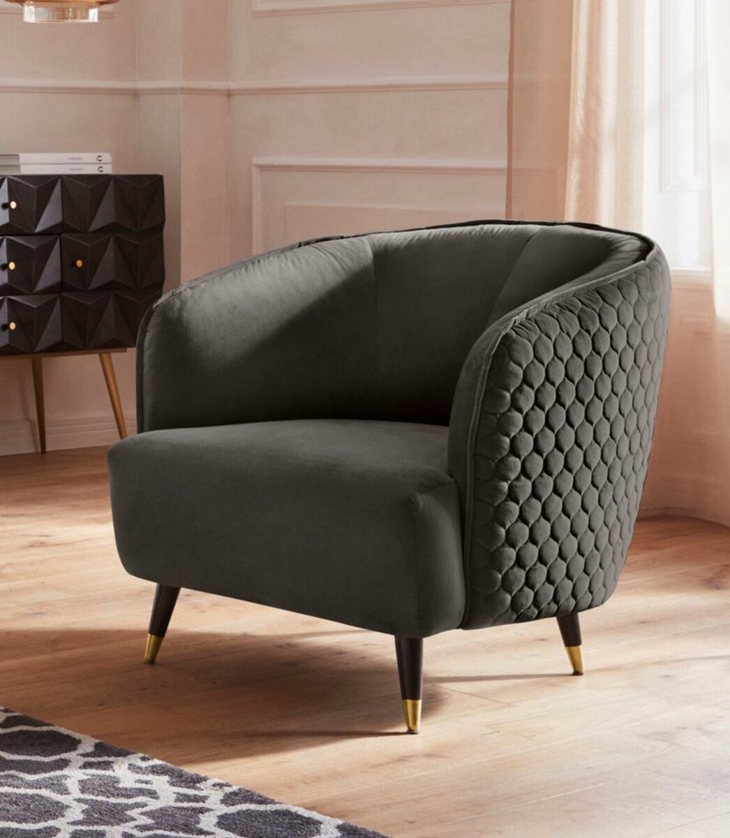 Bild 1 von Guido Maria Kretschmer Home&Living Sessel Oradea, mit eleganter Steppung auf Rückseite der Rückenlehne