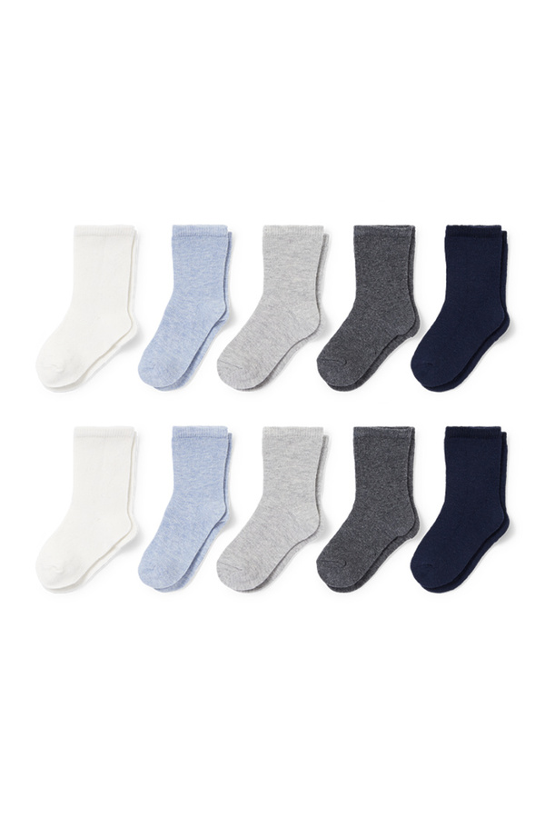 Bild 1 von C&A Multipack 10er-Baby-Socken, Blau, Größe: 15-17