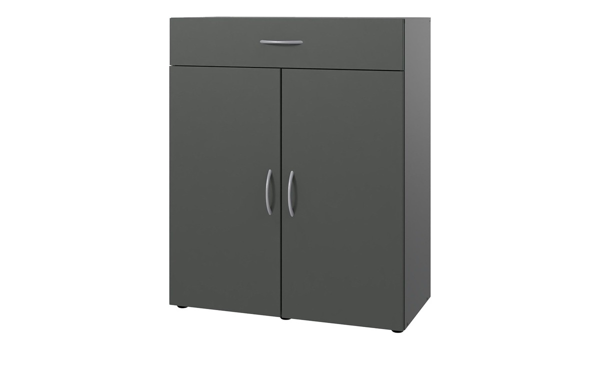 Bild 1 von Schuhschrank  Multischrank-System ¦ grau ¦ Maße (cm): B: 80 H: 98 T: 40 Flur- & Dielenmöbel > Schuhschränke - Sconto