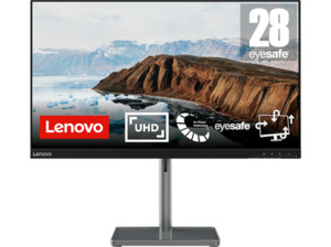 LENOVO L28u-35 28 Zoll UHD 4K Monitor (4 ms Reaktionszeit, 60 Hz)